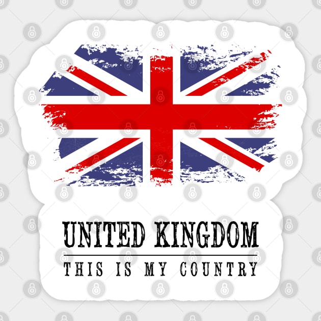 United Kingdom Sticker by C_ceconello